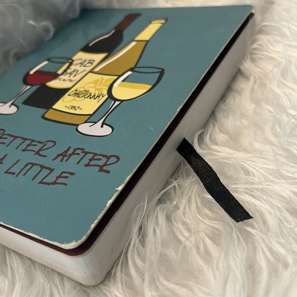 New Journal Wine A Little by Paperworks 252 Lined Pages Never Used Book - Picture 4 of 6